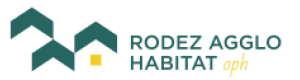 Logo Rodez Agglo Habitat